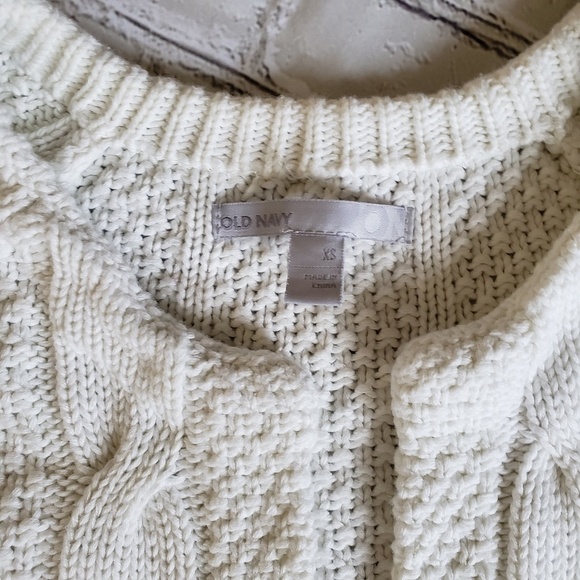 ON Chunky Cable Knit Open Front Cardigan XS - Picture 7 of 7